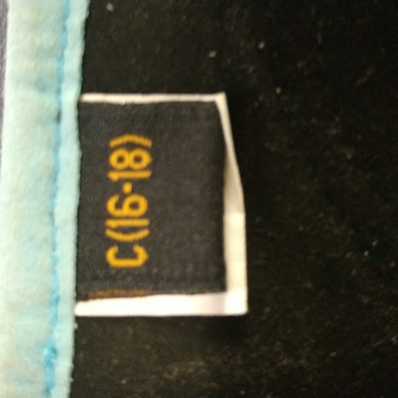 Ovation Kids Horse Back Riding Half Chaps, Size C (16-18), Blue/Black - Picture 3 of 5